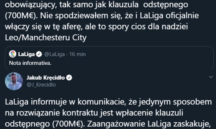 Oficjalny KOMUNIKAT LaLiga ws. kontraktu Messiego!